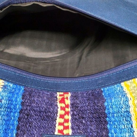 Suede Sheep Wool Handbag - Picture 11 of 14